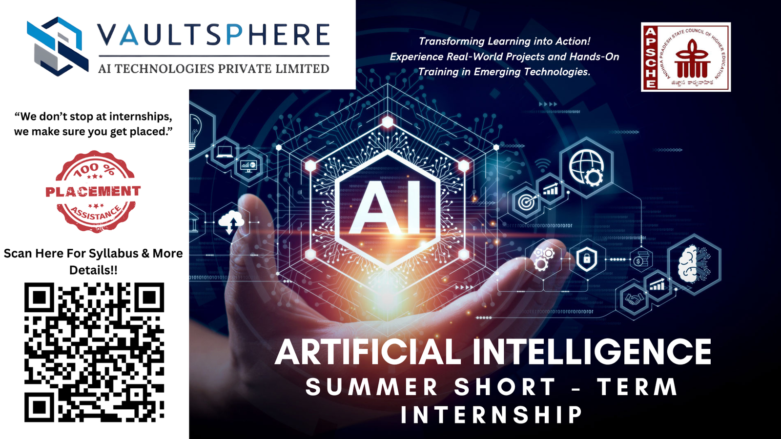 ARITIFICIAL INTELLIGENCE SUMMER SHORT TERM INTERNSHIP