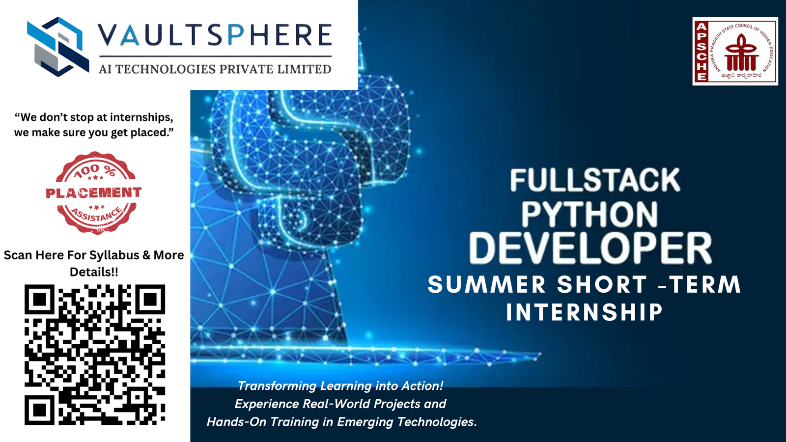 PYTHON FULL STACK SUMMER SHORT - TERM INTERNSHIP