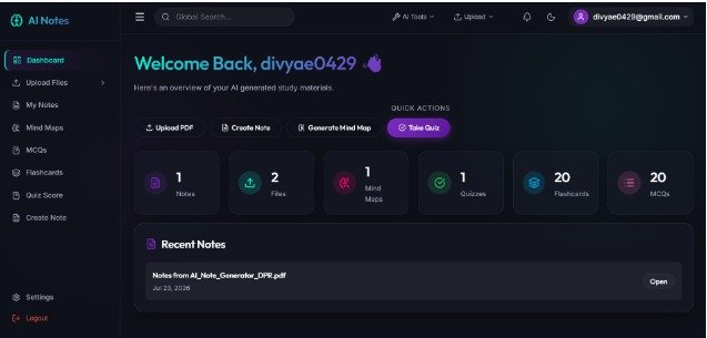 AI Note Generator