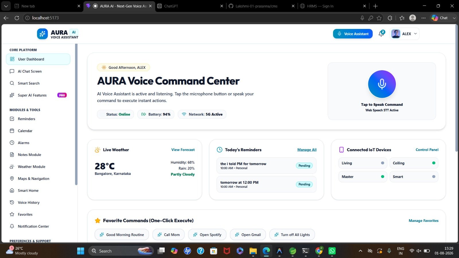 AI Voice Assistant for Mobile Applications