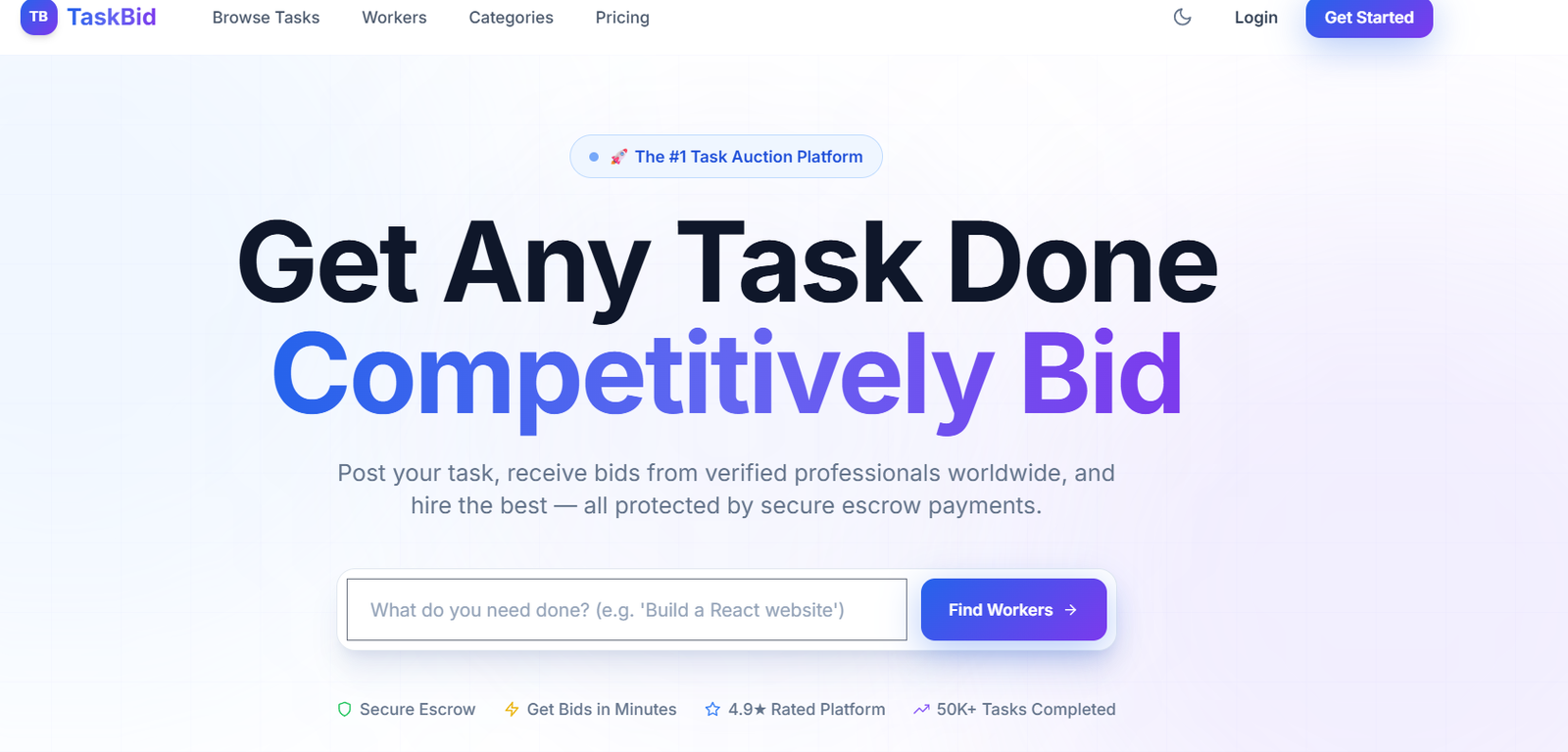 General Task Allocation and Auction Community System