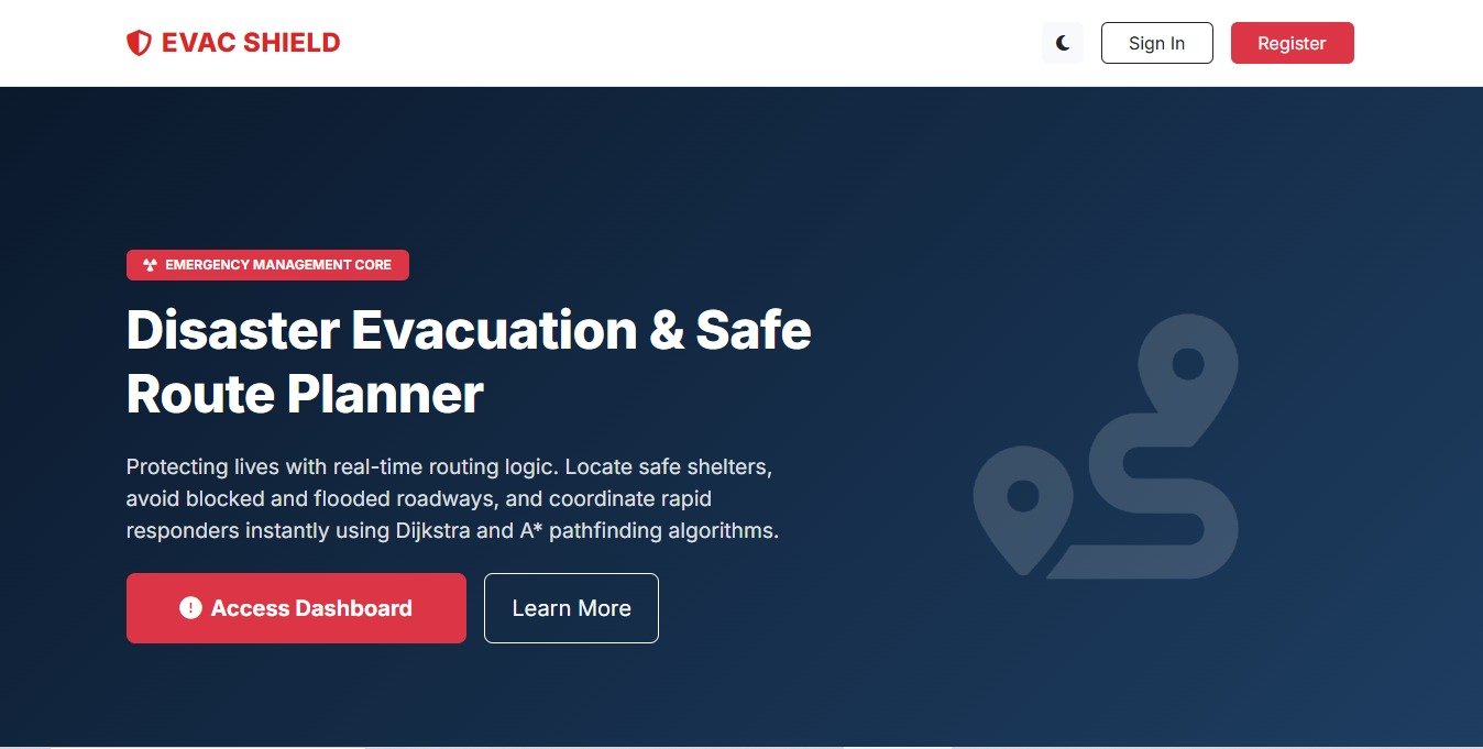 Disaster Evacuation Route Planning System