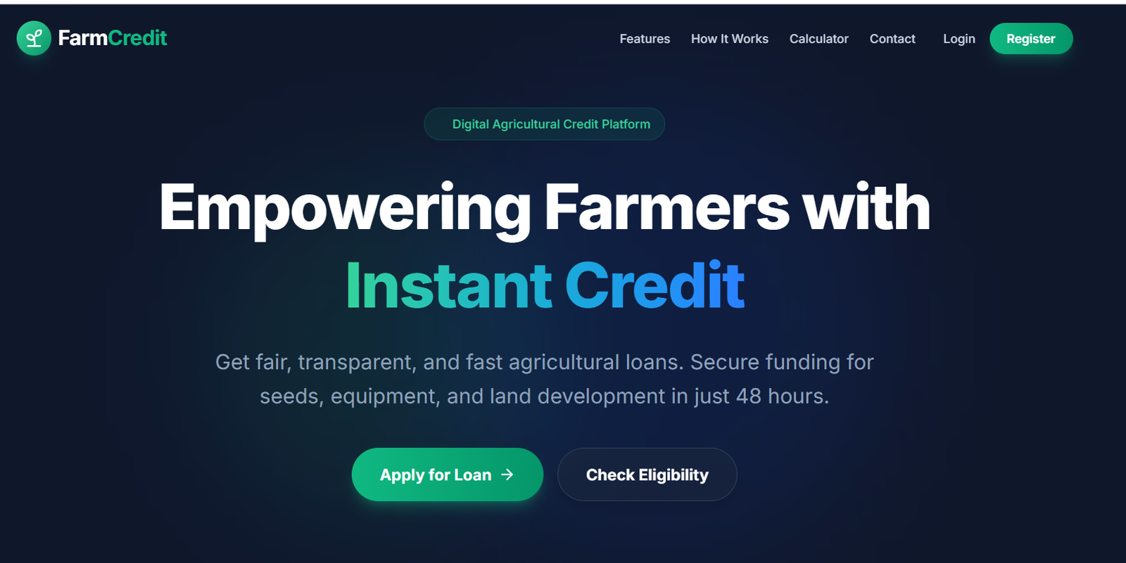 Farmer Loan Portal