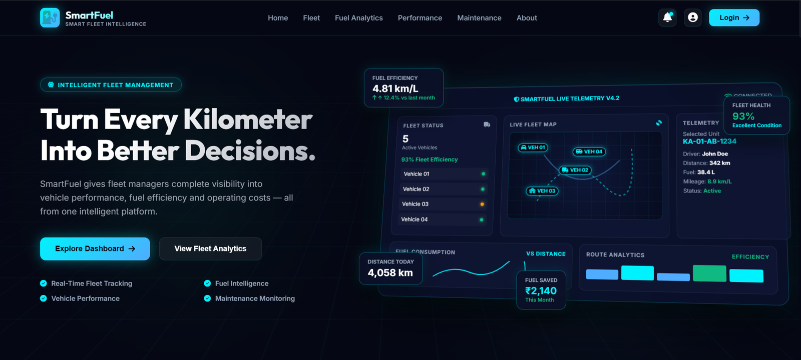 Fuel Consumption Analytics System