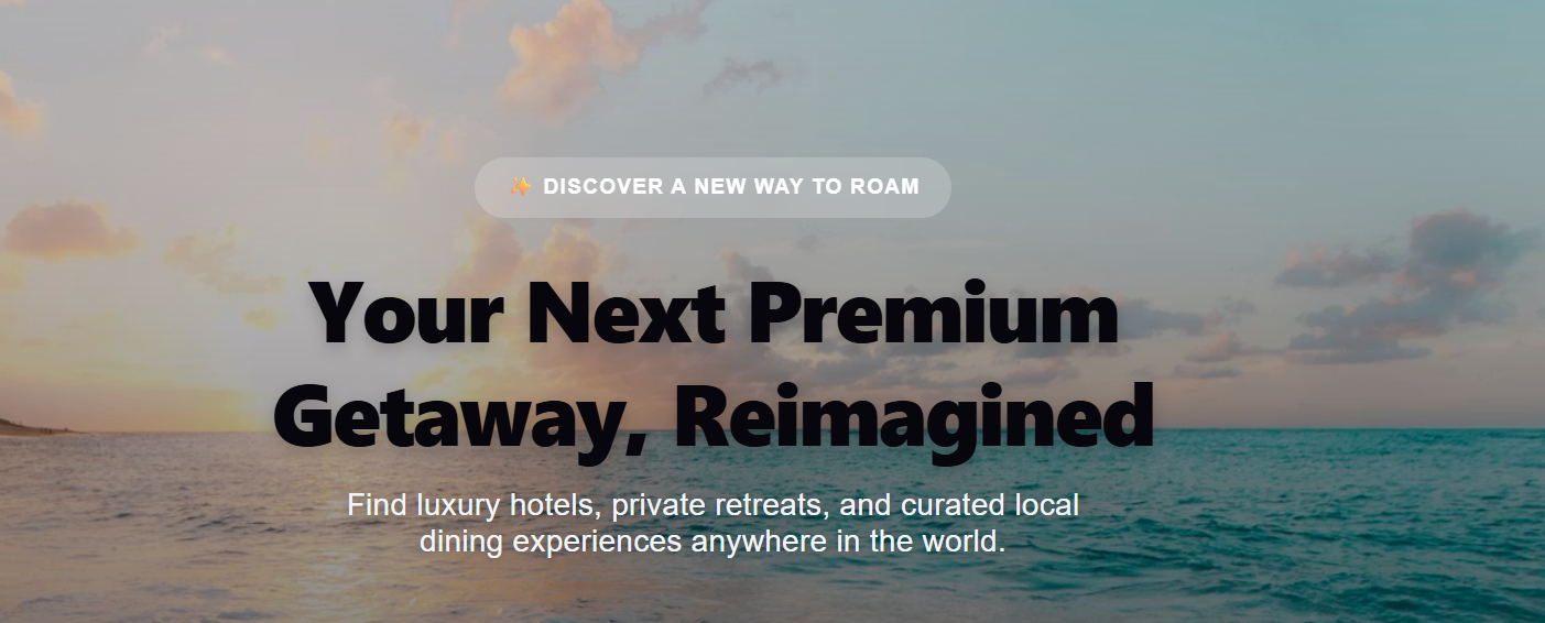 Online Travel Recommendation System