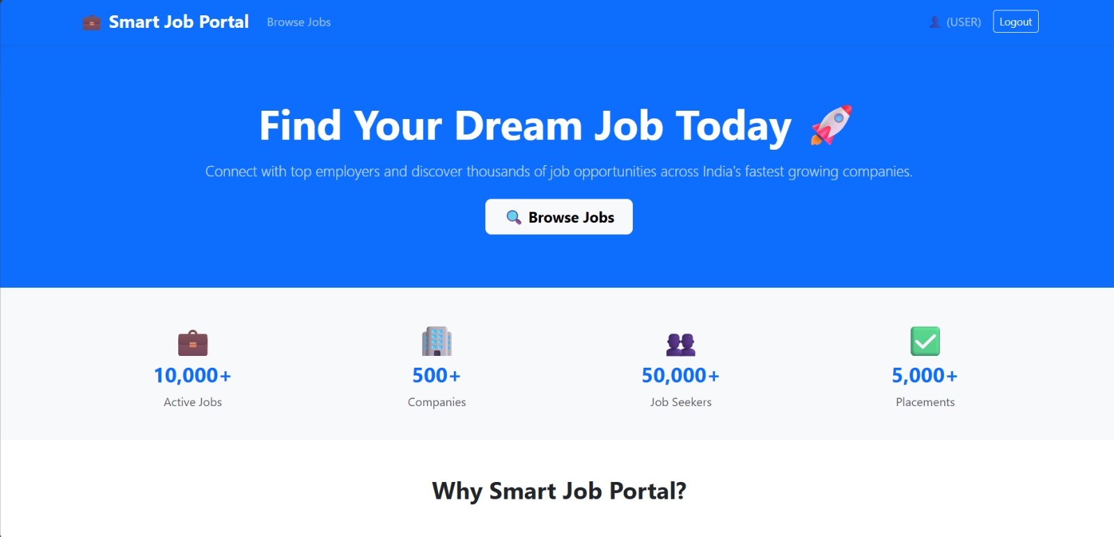 Smart Job Portal System