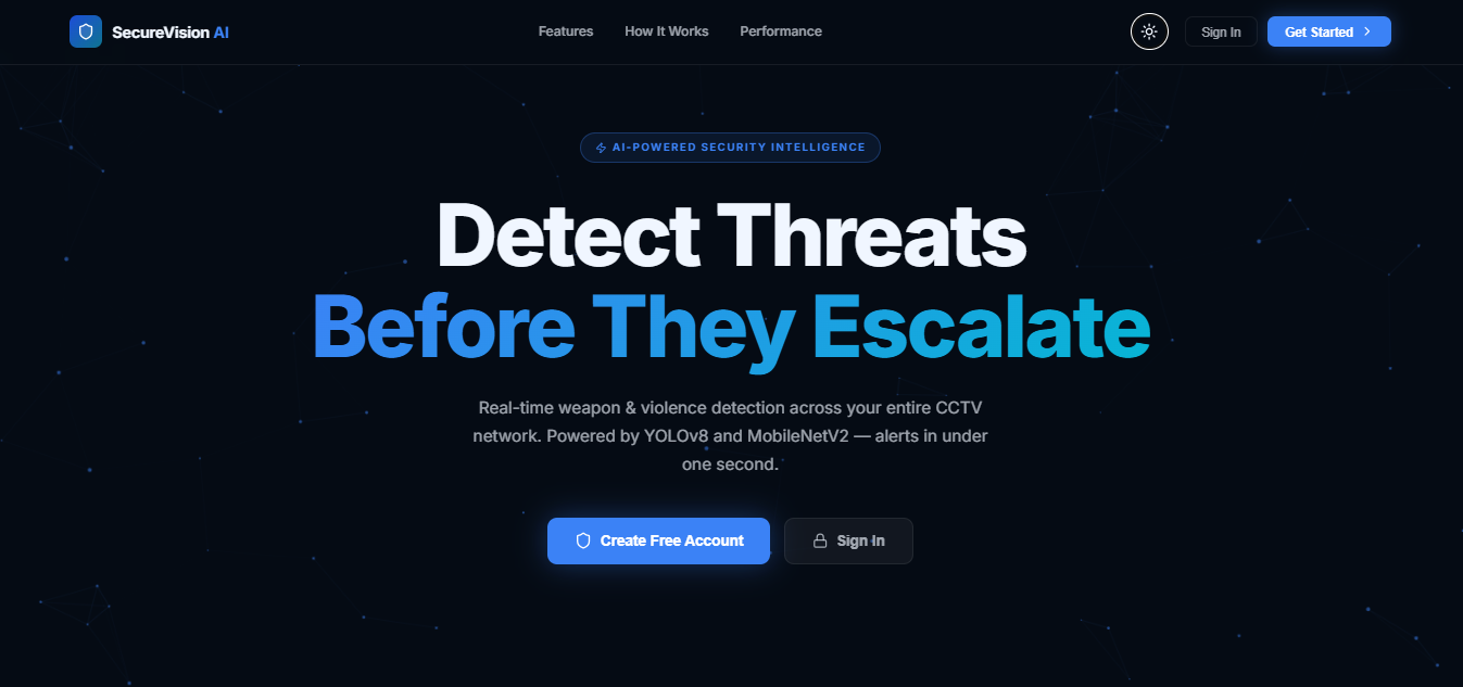 Suspicious Activity & Weapon Detection System